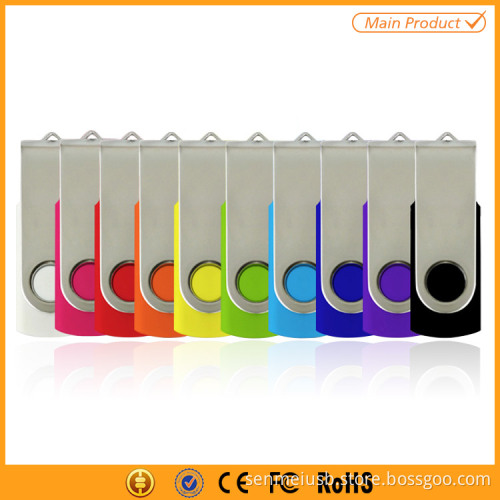 Classic promotional gifts swivel usb free logo impriting
